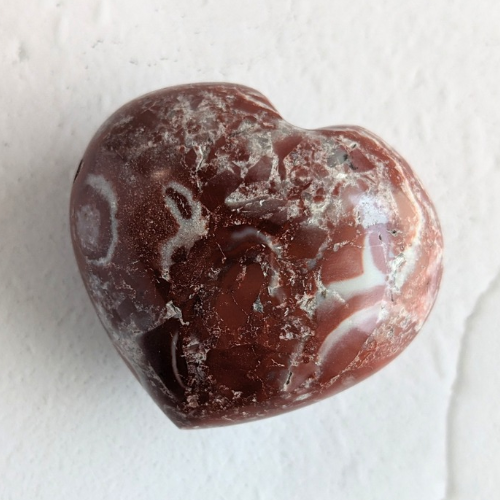 【Rosetta Jasper Heart 103g】アフリカ産 ロゼッタジャスパー ハート