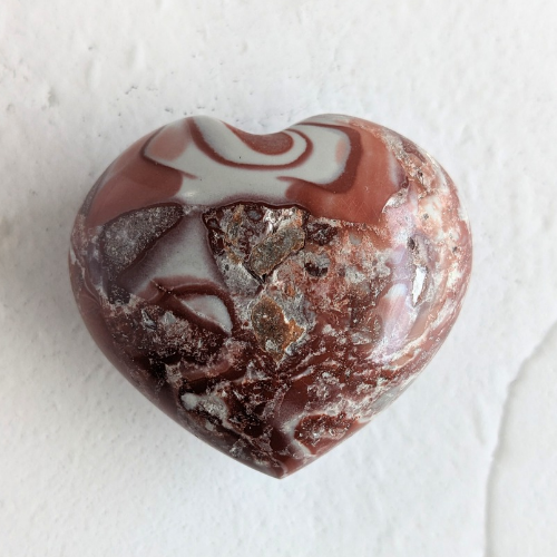 【Rosetta Jasper Heart 103g】アフリカ産 ロゼッタジャスパー ハート