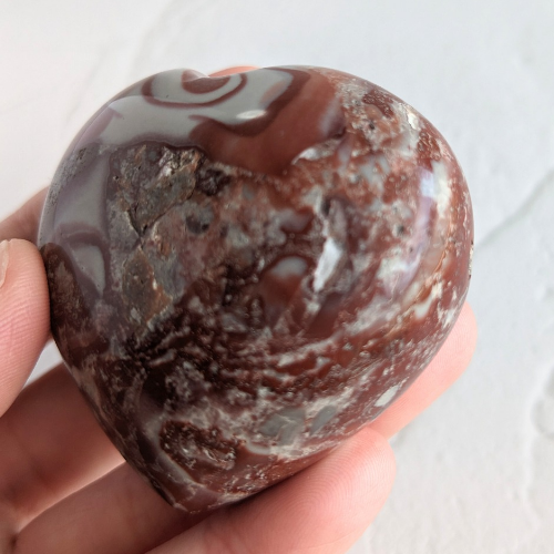 【Rosetta Jasper Heart 103g】アフリカ産 ロゼッタジャスパー ハート