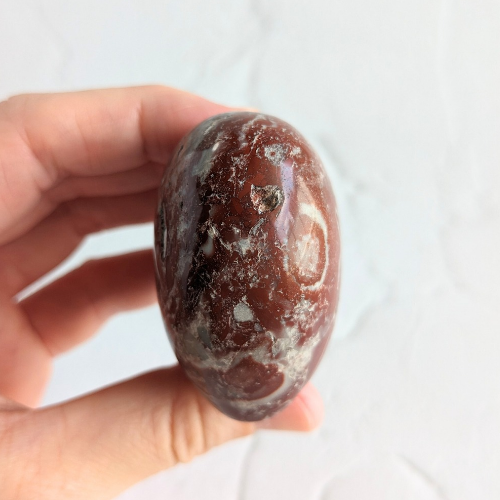 【Rosetta Jasper Heart 103g】アフリカ産 ロゼッタジャスパー ハート
