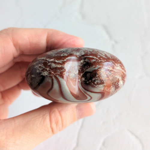 【Rosetta Jasper Heart 103g】アフリカ産 ロゼッタジャスパー ハート