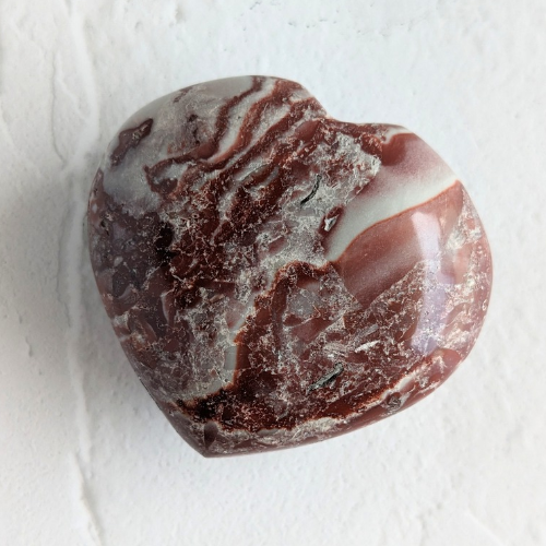 【Rosetta Jasper Heart 117.5g】アフリカ産 ロゼッタジャスパー ハート
