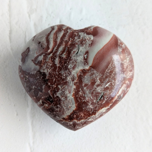 【Rosetta Jasper Heart 117.5g】アフリカ産 ロゼッタジャスパー ハート