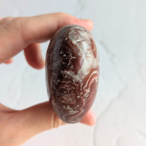 【Rosetta Jasper Heart 117.5g】アフリカ産 ロゼッタジャスパー ハート