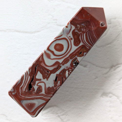 【Rosetta Jasper Tower 184.5g】アフリカ産 ロゼッタジャスパー タワー