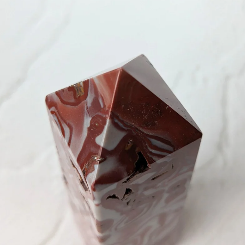 【Rosetta Jasper Tower 184.5g】アフリカ産 ロゼッタジャスパー タワー