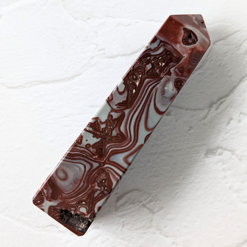 【Rosetta Jasper Tower 221.5g】アフリカ産 ロゼッタジャスパー タワー