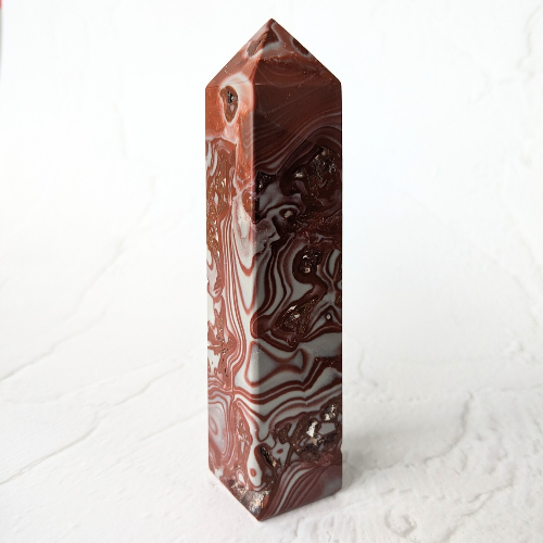 【Rosetta Jasper Tower 221.5g】アフリカ産 ロゼッタジャスパー タワー