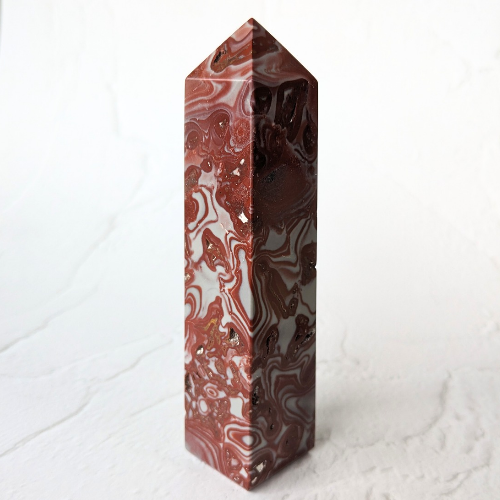 【Rosetta Jasper Tower 221.5g】アフリカ産 ロゼッタジャスパー タワー