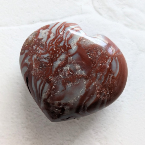 【Rosetta Jasper Heart 64.5g】アフリカ産 ロゼッタジャスパー ハート
