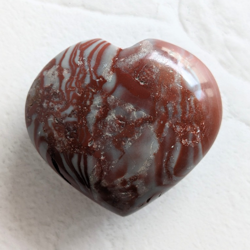 【Rosetta Jasper Heart 64.5g】アフリカ産 ロゼッタジャスパー ハート