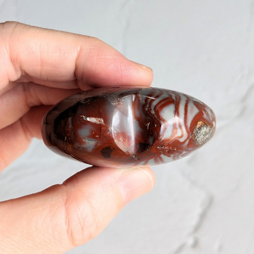 【Rosetta Jasper Heart 64.5g】アフリカ産 ロゼッタジャスパー ハート