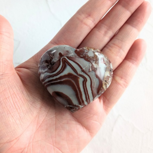 【Rosetta Jasper Heart 65g】アフリカ産 ロゼッタジャスパー ハート