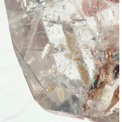 【Lemurian Quartz Sculpture】ブラジル・バイーア産レムリアンクォーツスカルプチャー(スタンド付)