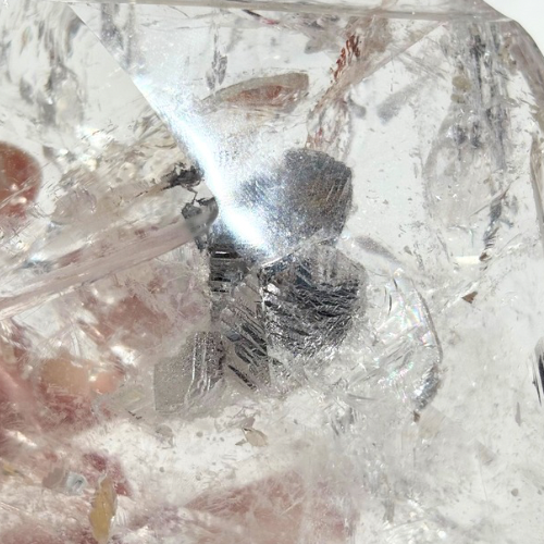 【Lemurian Quartz Sculpture】ブラジル・バイーア産レムリアンクォーツスカルプチャー(スタンド付)