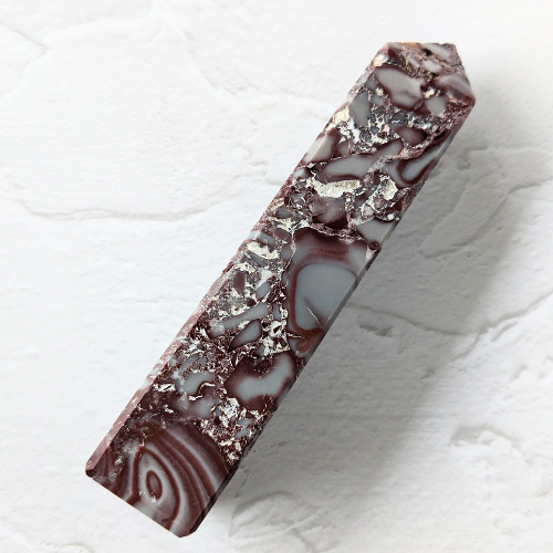 【Rosetta Jasper Tower  188.5g】アフリカ産 ロゼッタジャスパー タワー