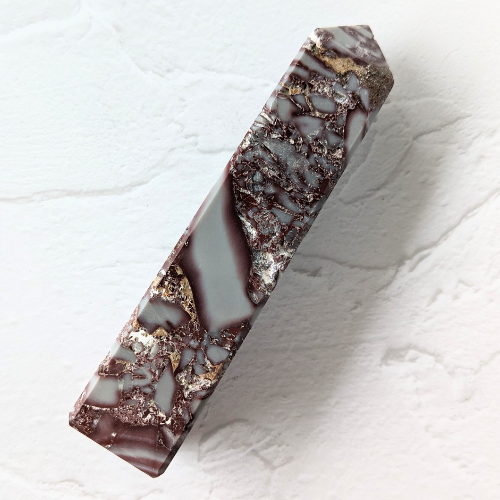 【Rosetta Jasper Tower  188.5g】アフリカ産 ロゼッタジャスパー タワー