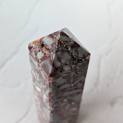 【Rosetta Jasper Tower  188.5g】アフリカ産 ロゼッタジャスパー タワー