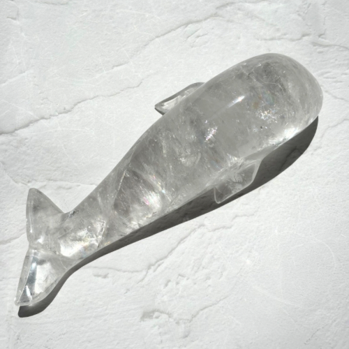 【Lemrian Quartz whale】ブラジル・ディアマンティーナ産レムリアンクォーツくじら