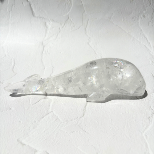 【Lemrian Quartz whale】ブラジル・ディアマンティーナ産レムリアンクォーツくじら