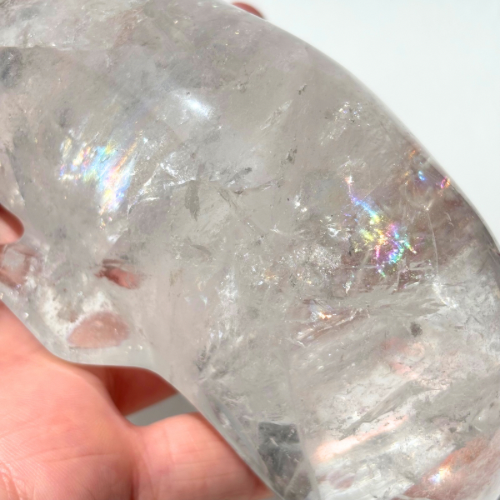 【Lemrian Quartz whale】ブラジル・ディアマンティーナ産レムリアンクォーツくじら
