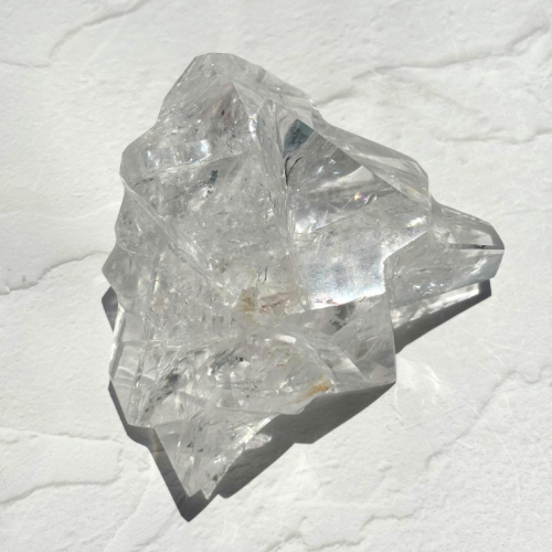 【Lemurian Quartz Sculpture】ブラジル・バイーア産レムリアンクォーツスカルプチャー(スタンド付)