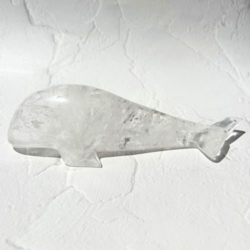 【Lemrian Quartz whale】ブラジル・ディアマンティーナ産レムリアンクォーツくじら