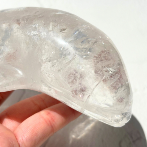 【Lemrian Quartz whale】ブラジル・ディアマンティーナ産レムリアンクォーツくじら