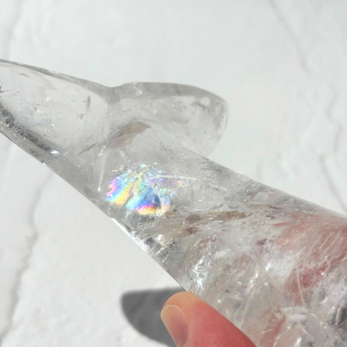 【Lemrian Quartz whale】ブラジル・ディアマンティーナ産レムリアンクォーツくじら