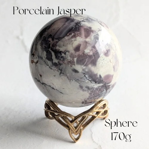 【porcelain jasper Sphere 170g】ポーセリンジャスパースフィア