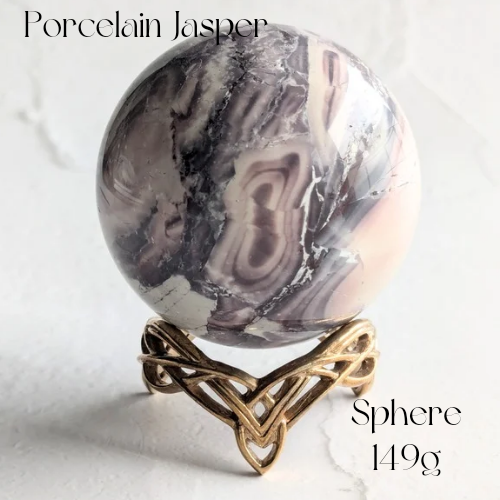 【porcelain jasper Sphere 149g】ポーセリンジャスパースフィア