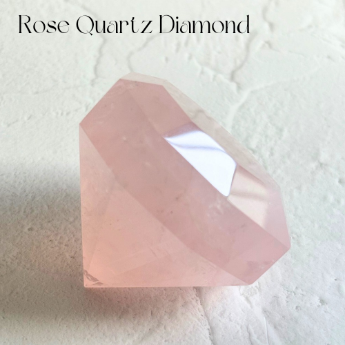 【Rose Quartz Diamond】ローズクォーツダイアモンド