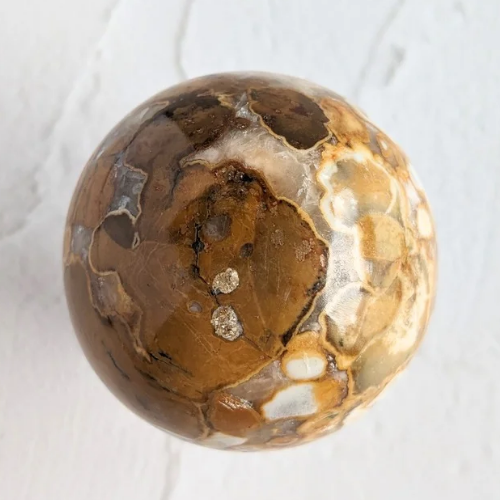 【King Cobra Jasper Sphere 190.5g】インド産 キングコブラジャスパー スフィア