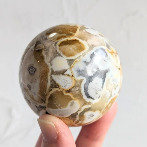 【King Cobra Jasper Sphere 190.5g】インド産 キングコブラジャスパー スフィア