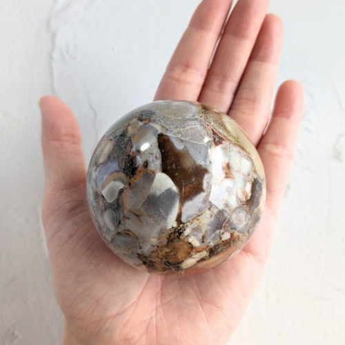 【King Cobra Jasper Sphere 308.5g】インド産 キングコブラジャスパー スフィア