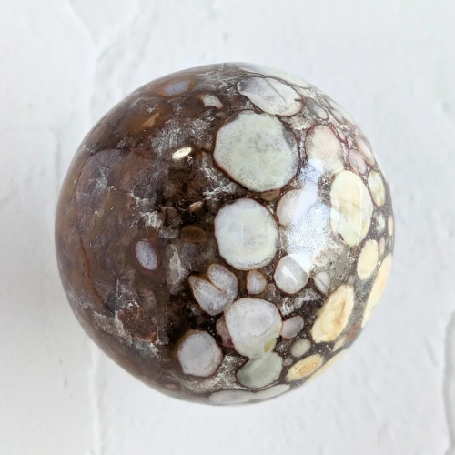 【King Cobra Jasper Sphere 407g】インド産 キングコブラジャスパー スフィア