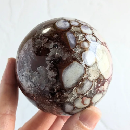 【King Cobra Jasper Sphere 407g】インド産 キングコブラジャスパー スフィア