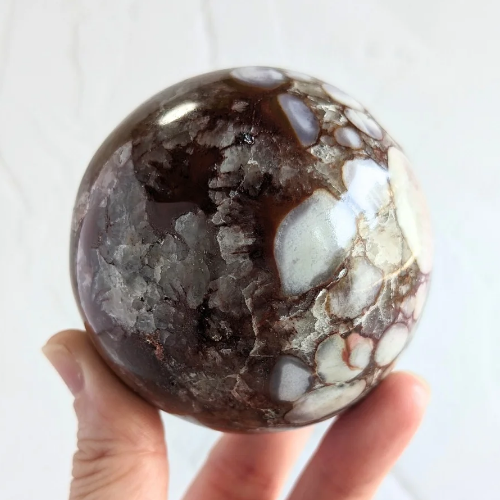 【King Cobra Jasper Sphere 407g】インド産 キングコブラジャスパー スフィア