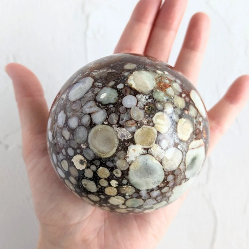 【King Cobra Jasper Sphere 618g】インド産 キングコブラジャスパー スフィア