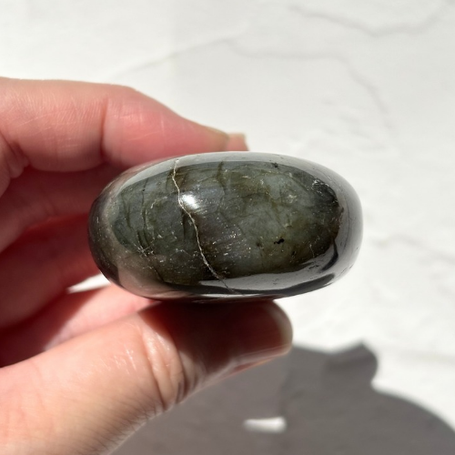【Labradorite Palm Stone③】マダガスカル産 ラブラドライトパーム