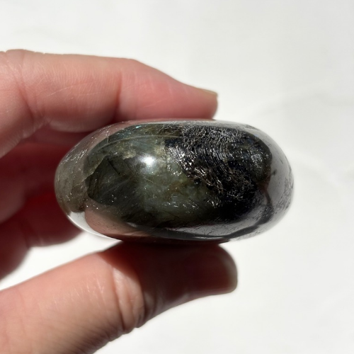 【Labradorite Palm Stone⑥】マダガスカル産 ラブラドライト パームストーン