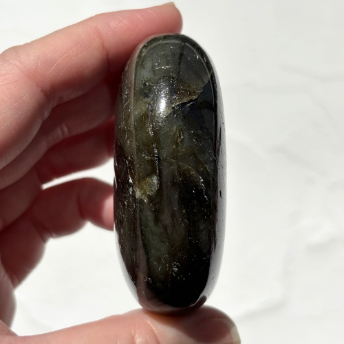 【Labradorite Palm Stone⑧】マダガスカル産 ラブラドライト パームストーン