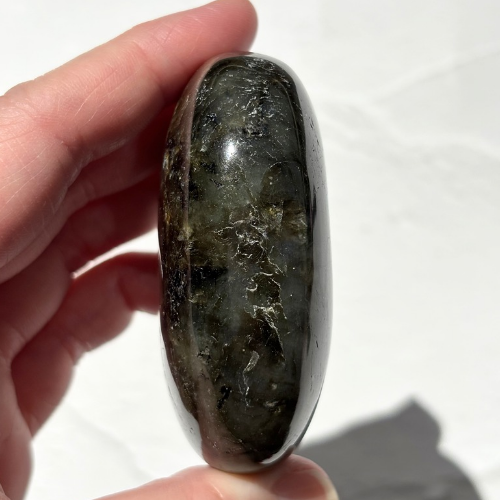 【Labradorite Palm Stone⑨】マダガスカル産 ラブラドライト パームストーン