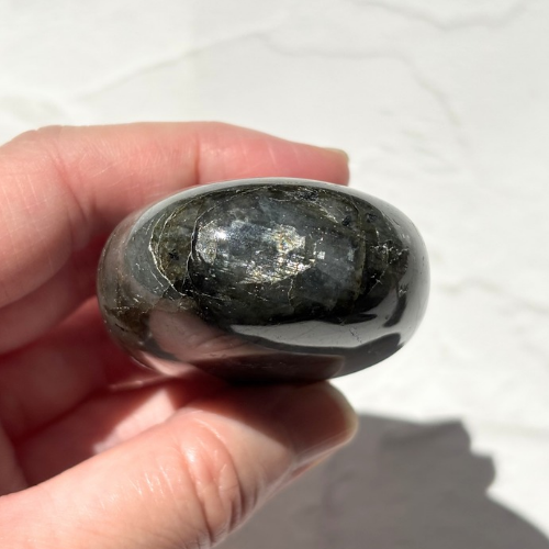 【Labradorite Palm Stone③】マダガスカル産 ラブラドライトパーム