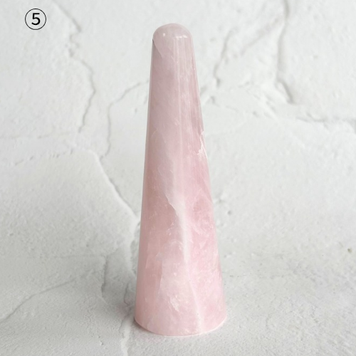 【Rose Quartz Ring Holder】ローズクォーツリングホルダー