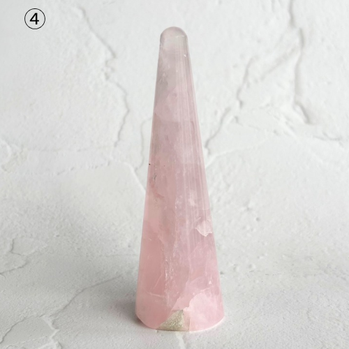 【Rose Quartz Ring Holder】ローズクォーツリングホルダー