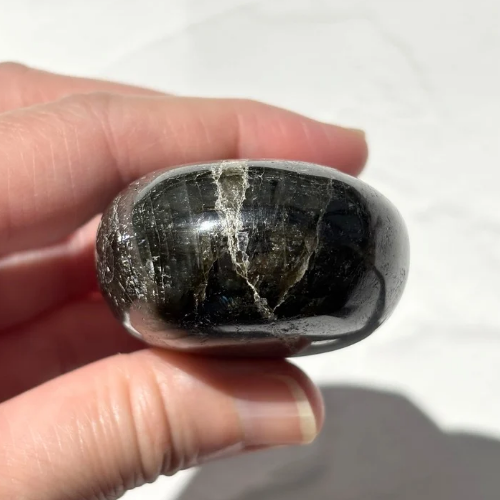 【Labradorite Palm Stone④】マダガスカル産 ラブラドライトパーム