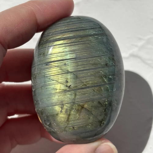 【Labradorite Palm Stone②】マダガスカル産 ラブラドライトパーム