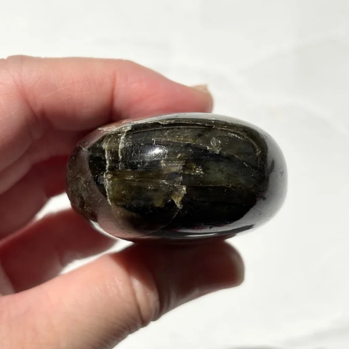 【Labradorite Palm Stone⑦】マダガスカル産 ラブラドライト パームストーン