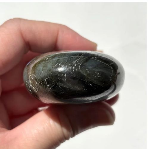 【Labradorite Palm Stone⑥】マダガスカル産 ラブラドライト パームストーン